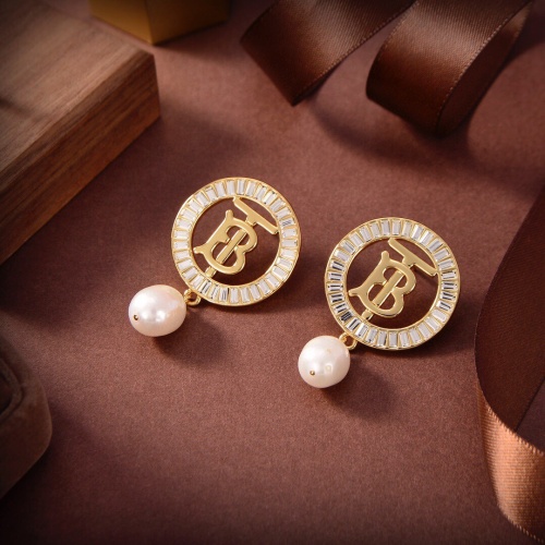 Burberry Earrings For Women #1262161 $29.00 USD, Wholesale Replica Burberry Earrings