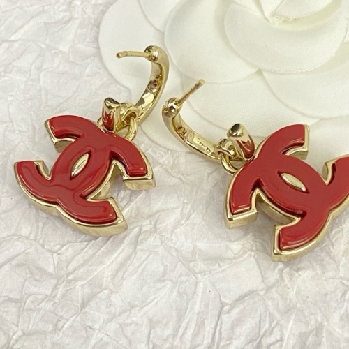 Replica Chanel Earrings For Women #1262165 $29.00 USD for Wholesale