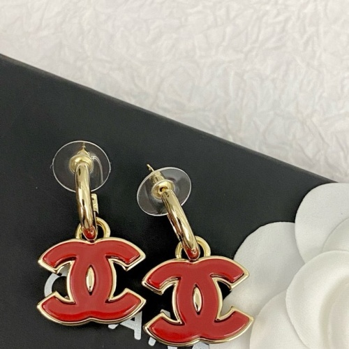 Replica Chanel Earrings For Women #1262165 $29.00 USD for Wholesale