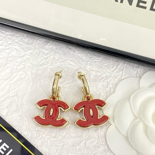 Replica Chanel Earrings For Women #1262165 $29.00 USD for Wholesale