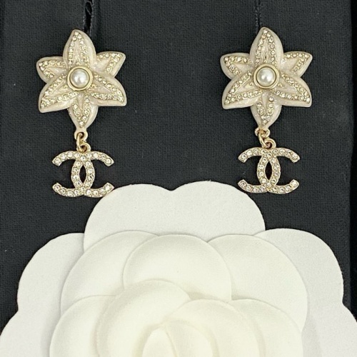 Replica Chanel Earrings For Women #1262166 $34.00 USD for Wholesale