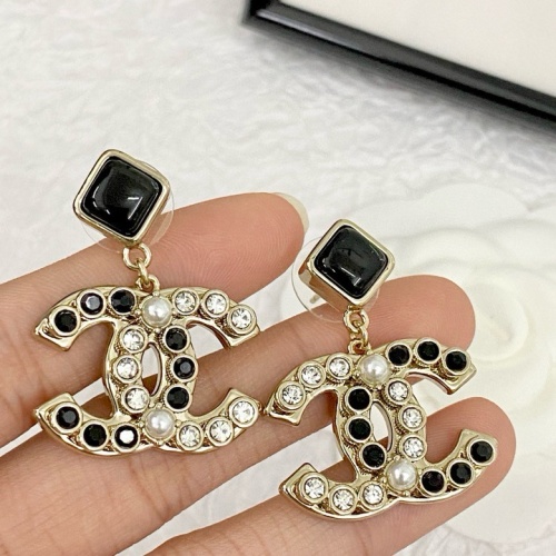 Replica Chanel Earrings For Women #1262167 $38.00 USD for Wholesale