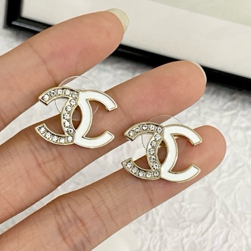 Replica Chanel Earrings For Women #1262168 $25.00 USD for Wholesale