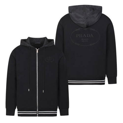 Prada Hoodies Long Sleeved For Unisex #1262254 $82.00 USD, Wholesale Replica Prada Hoodies