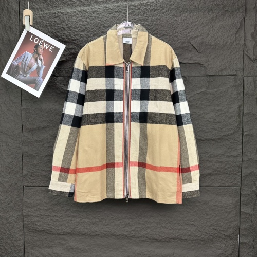 Burberry Jackets Long Sleeved For Unisex #1262286 $80.00 USD, Wholesale Replica Burberry Jackets