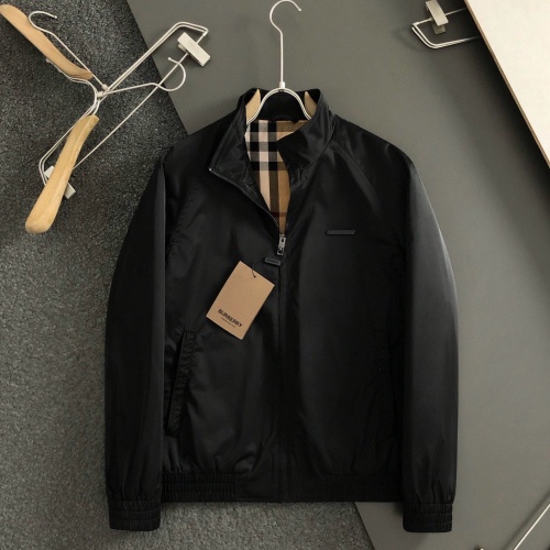 Burberry Jackets Long Sleeved For Men #1262287 $125.00 USD, Wholesale Replica Burberry Jackets