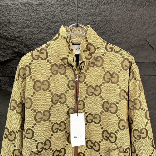 Replica Gucci Jackets Long Sleeved For Men #1262290 $76.00 USD for Wholesale