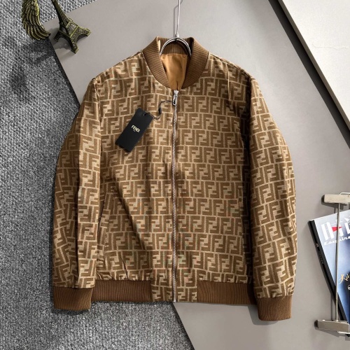 Fendi Jackets Long Sleeved For Men #1262298 $115.00 USD, Wholesale Replica Fendi Jackets