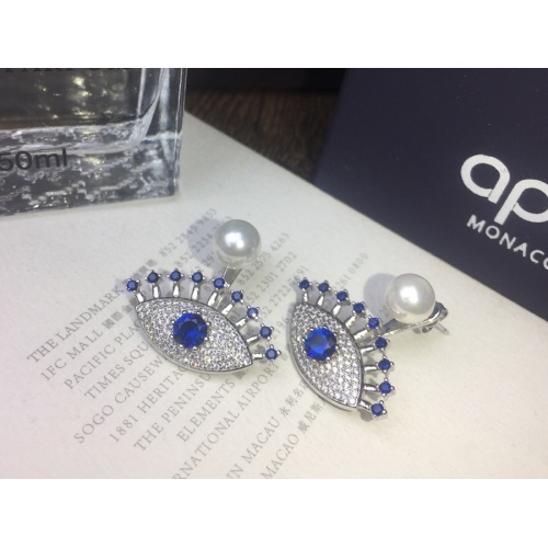 Replica Apm Monaco Earrings For Women #1262357 $25.00 USD for Wholesale