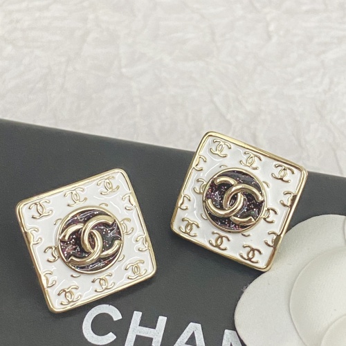 Replica Chanel Earrings For Women #1262358 $29.00 USD for Wholesale