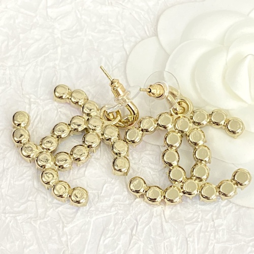 Replica Chanel Earrings For Women #1262373 $38.00 USD for Wholesale