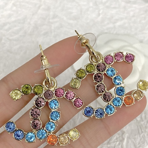 Replica Chanel Earrings For Women #1262373 $38.00 USD for Wholesale