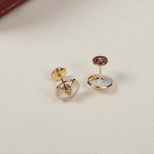 Replica Cartier Earrings For Women #1262387 $60.00 USD for Wholesale