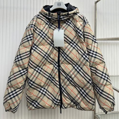 Burberry Down Feather Coat Long Sleeved For Unisex #1262396 $220.00 USD, Wholesale Replica Burberry Down Feather Coat