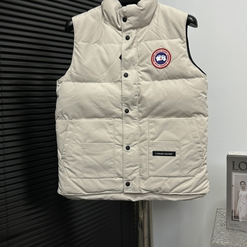 Canada Goose Down Feather Coat Sleeveless For Men #1262403 $82.00 USD, Wholesale Replica Canada Goose Down Feather Coat