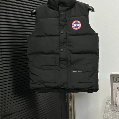 Canada Goose Down Feather Coat Sleeveless For Men #1262404 $82.00 USD, Wholesale Replica Canada Goose Down Feather Coat