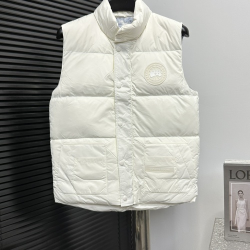 Canada Goose Down Feather Coat Sleeveless For Unisex #1262416 $100.00 USD, Wholesale Replica Canada Goose Down Feather Coat