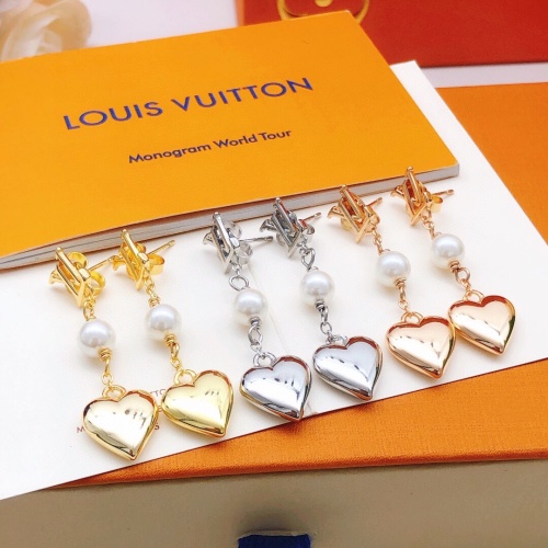 Replica Louis Vuitton Earrings For Women #1262423 $27.00 USD for Wholesale