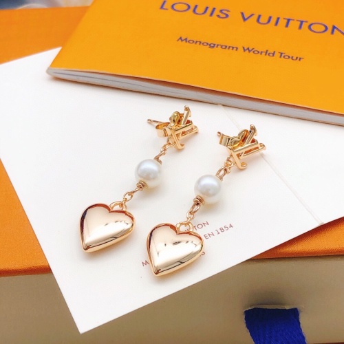 Replica Louis Vuitton Earrings For Women #1262424 $27.00 USD for Wholesale