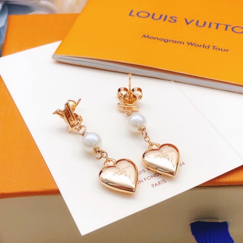 Replica Louis Vuitton Earrings For Women #1262424 $27.00 USD for Wholesale