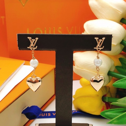 Replica Louis Vuitton Earrings For Women #1262424 $27.00 USD for Wholesale