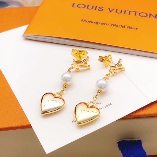 Replica Louis Vuitton Earrings For Women #1262425 $27.00 USD for Wholesale