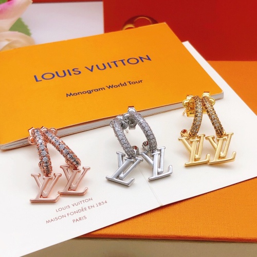 Replica Louis Vuitton Earrings For Women #1262433 $29.00 USD for Wholesale