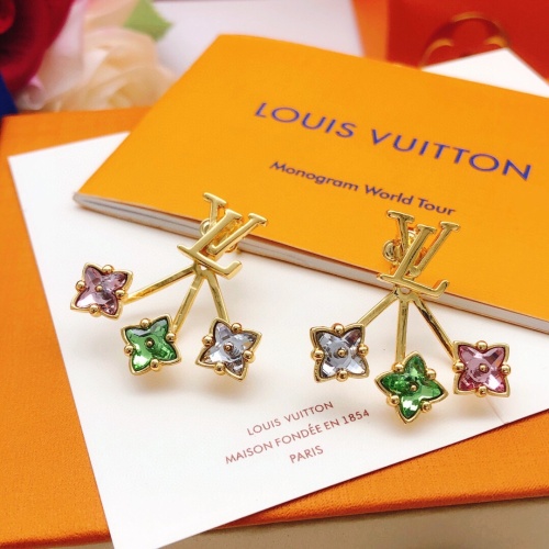 Replica Louis Vuitton Earrings For Women #1262445 $32.00 USD for Wholesale