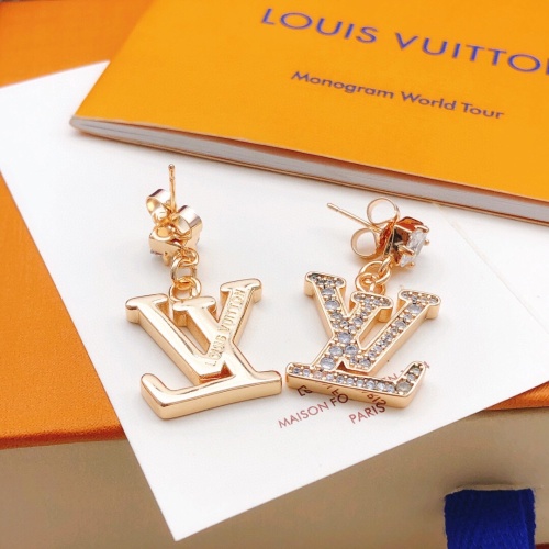 Replica Louis Vuitton Earrings For Women #1262455 $32.00 USD for Wholesale