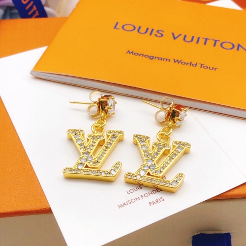 Replica Louis Vuitton Earrings For Women #1262456 $32.00 USD for Wholesale