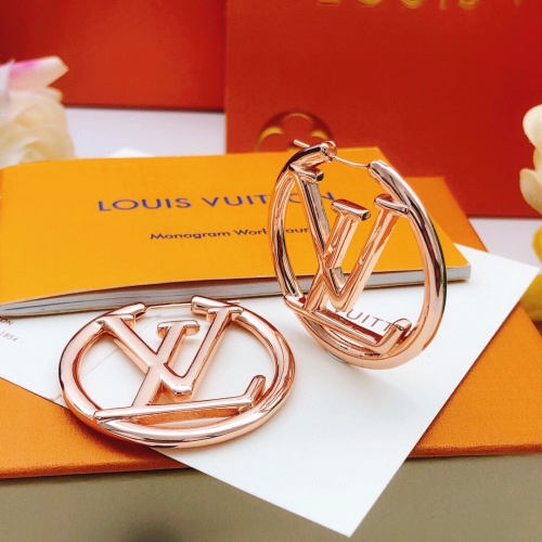 Replica Louis Vuitton Earrings For Women #1262463 $29.00 USD for Wholesale