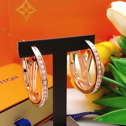 Replica Louis Vuitton Earrings For Women #1262469 $38.00 USD for Wholesale