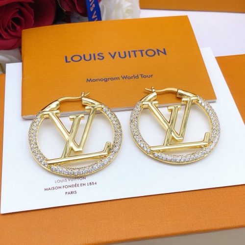 Louis Vuitton Earrings For Women #1262521 $32.00 USD, Wholesale Replica Louis Vuitton Earrings