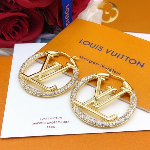 Replica Louis Vuitton Earrings For Women #1262521 $32.00 USD for Wholesale