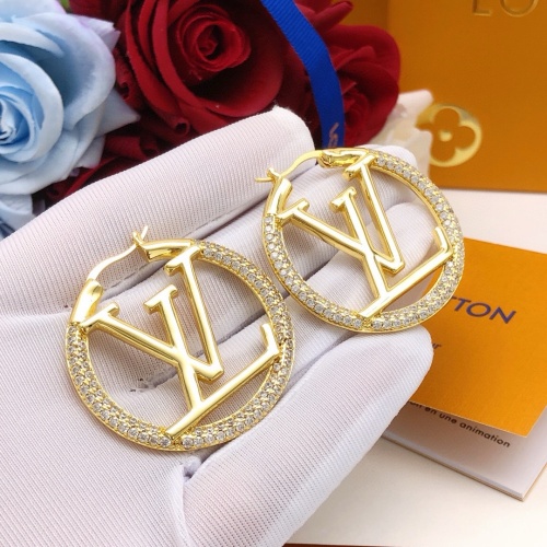 Replica Louis Vuitton Earrings For Women #1262521 $32.00 USD for Wholesale