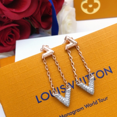 Replica Louis Vuitton Earrings For Women #1262539 $29.00 USD for Wholesale