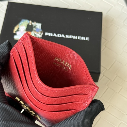 Replica Prada Card Case #1262601 $29.00 USD for Wholesale