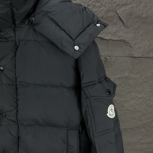 Replica Moncler Down Feather Coat Long Sleeved For Men #1262665 $180.00 USD for Wholesale