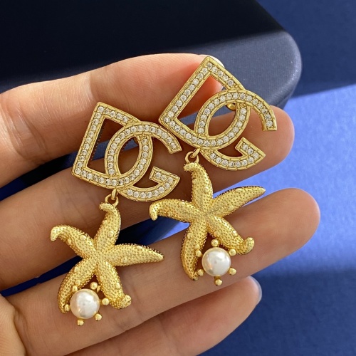 Replica Dolce & Gabbana D&G Earrings For Women #1262690 $29.00 USD for Wholesale