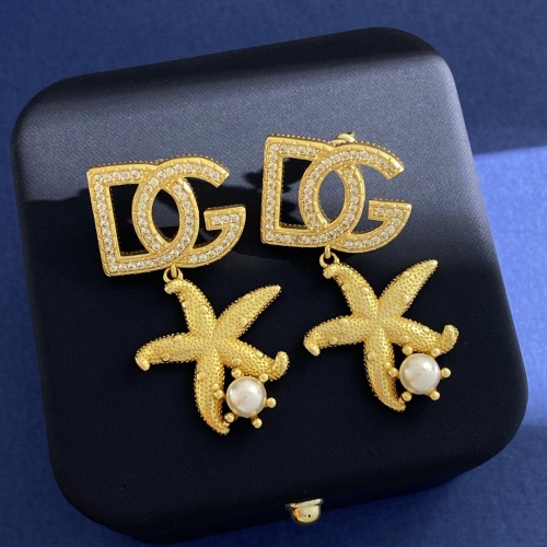 Replica Dolce & Gabbana D&G Earrings For Women #1262690 $29.00 USD for Wholesale