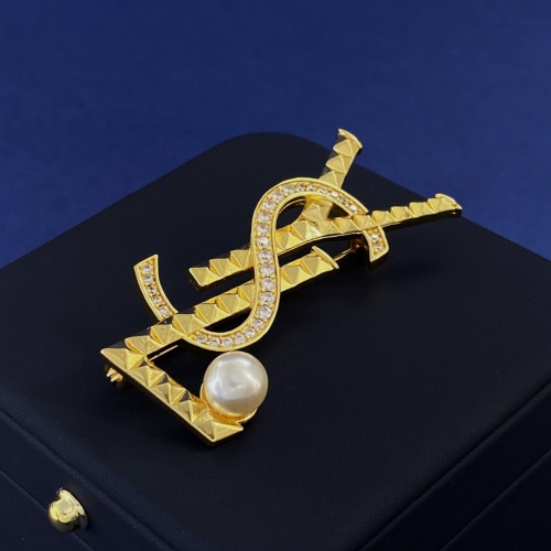 Yves Saint Laurent Brooches For Women #1262695 $29.00 USD, Wholesale Replica Yves Saint Laurent Brooches