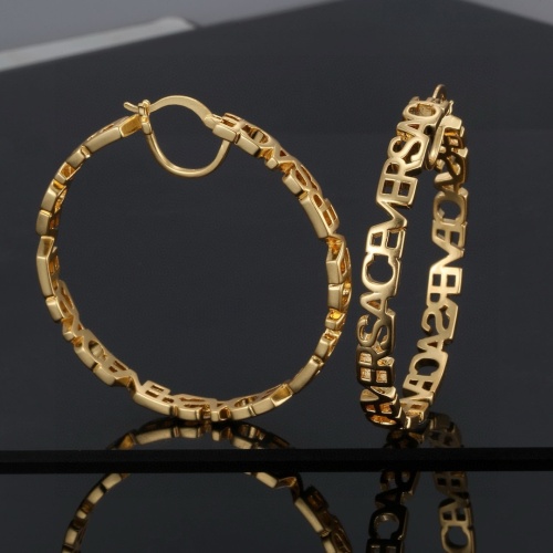 Versace Earrings For Women #1262712 $34.00 USD, Wholesale Replica Versace Earrings