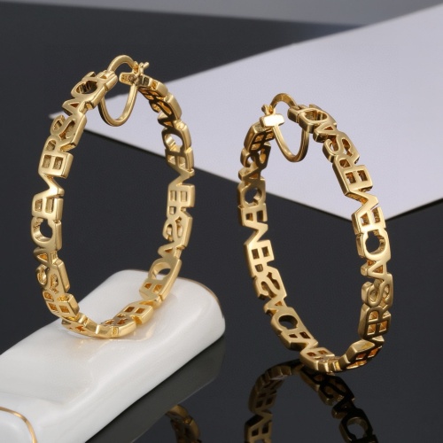 Replica Versace Earrings For Women #1262712 $34.00 USD for Wholesale