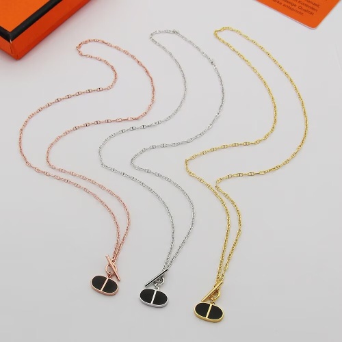 Replica Hermes Necklaces #1262738 $25.00 USD for Wholesale