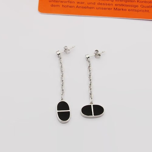 Hermes Earrings For Women #1262744 $25.00 USD, Wholesale Replica Hermes Earrings