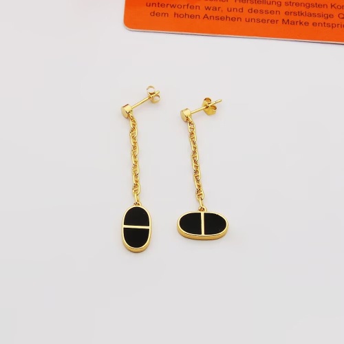 Hermes Earrings For Women #1262746 $25.00 USD, Wholesale Replica Hermes Earrings