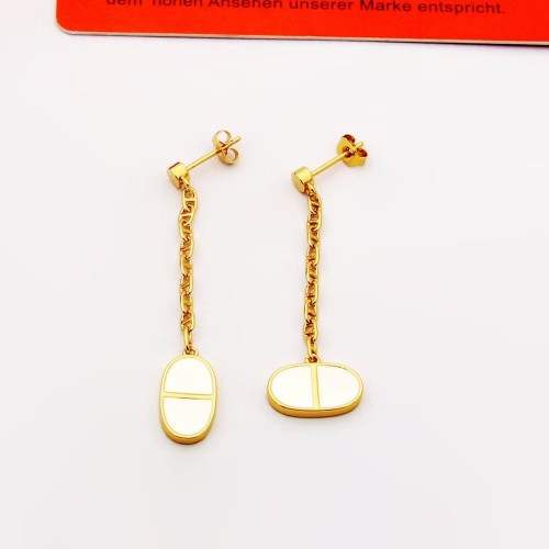 Hermes Earrings For Women #1262749 $25.00 USD, Wholesale Replica Hermes Earrings