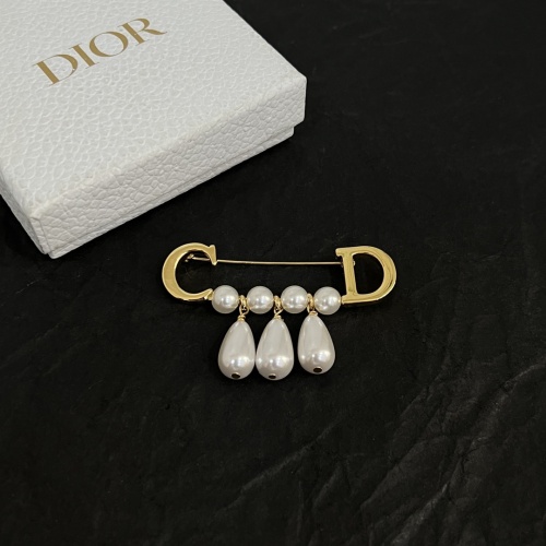 Replica Christian Dior Brooches #1262793 $38.00 USD for Wholesale