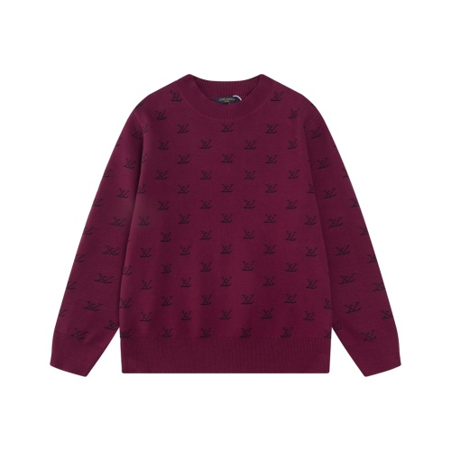 Louis Vuitton LV Sweaters Long Sleeved For Unisex #1262804 $68.00 USD, Wholesale Replica Louis Vuitton LV Sweaters