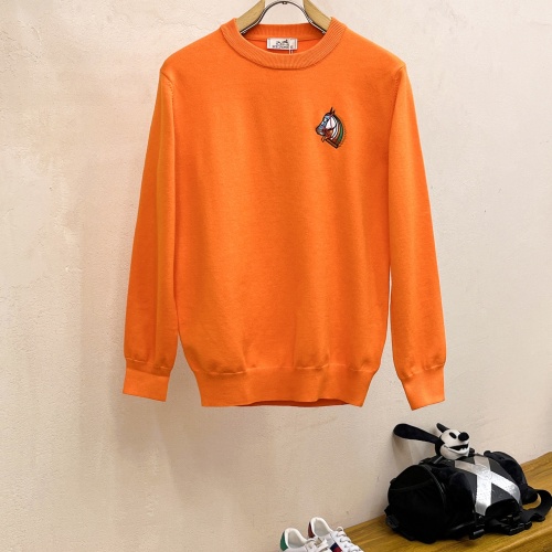 Hermes Sweaters Long Sleeved For Men #1262823 $76.00 USD, Wholesale Replica Hermes Sweaters